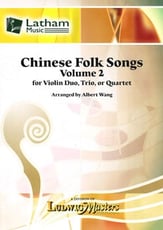 Chinese Folk Songs #2 Violin Duet, Trio or Quartet cover